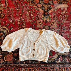 Longway California cotton cardigan. Size 1.